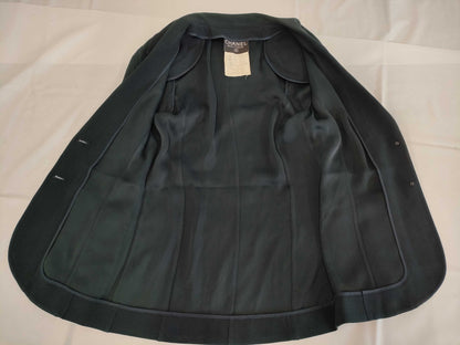 CHANEL Coco Mark Vintage Jacket P030 Size 36 Jacket