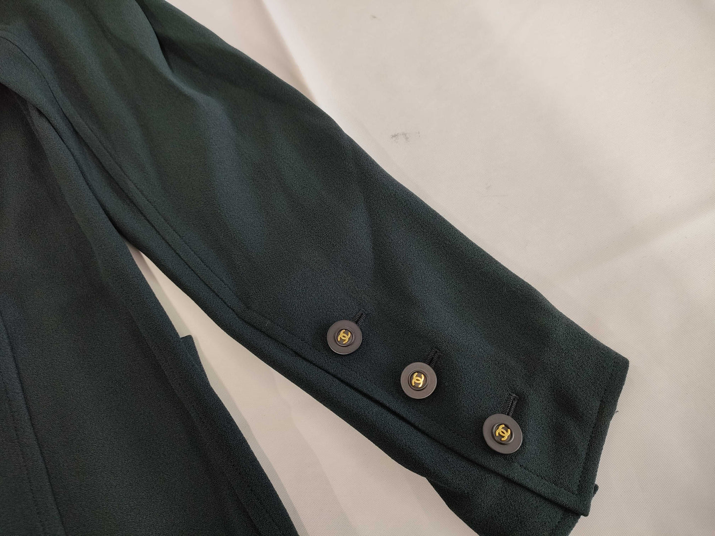 CHANEL Coco Mark Vintage Jacket P030 Size 36 Jacket