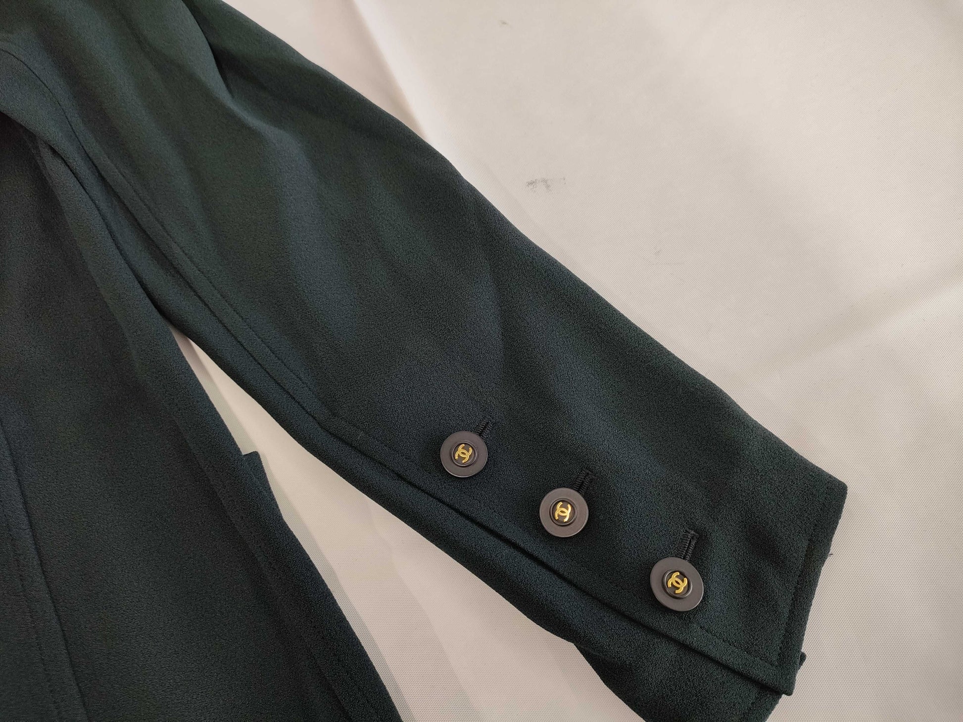 CHANEL Coco Mark Vintage Jacket P030 Size 36 Jacket