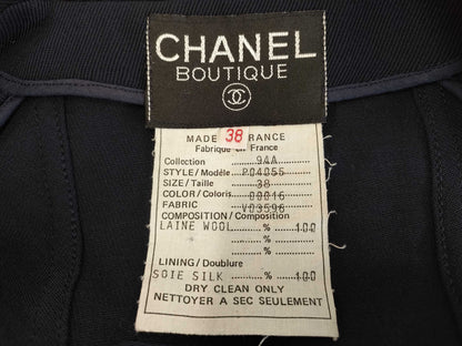 CHANEL Jacket 94A Wool P04055V0359 Size 38 Jacket