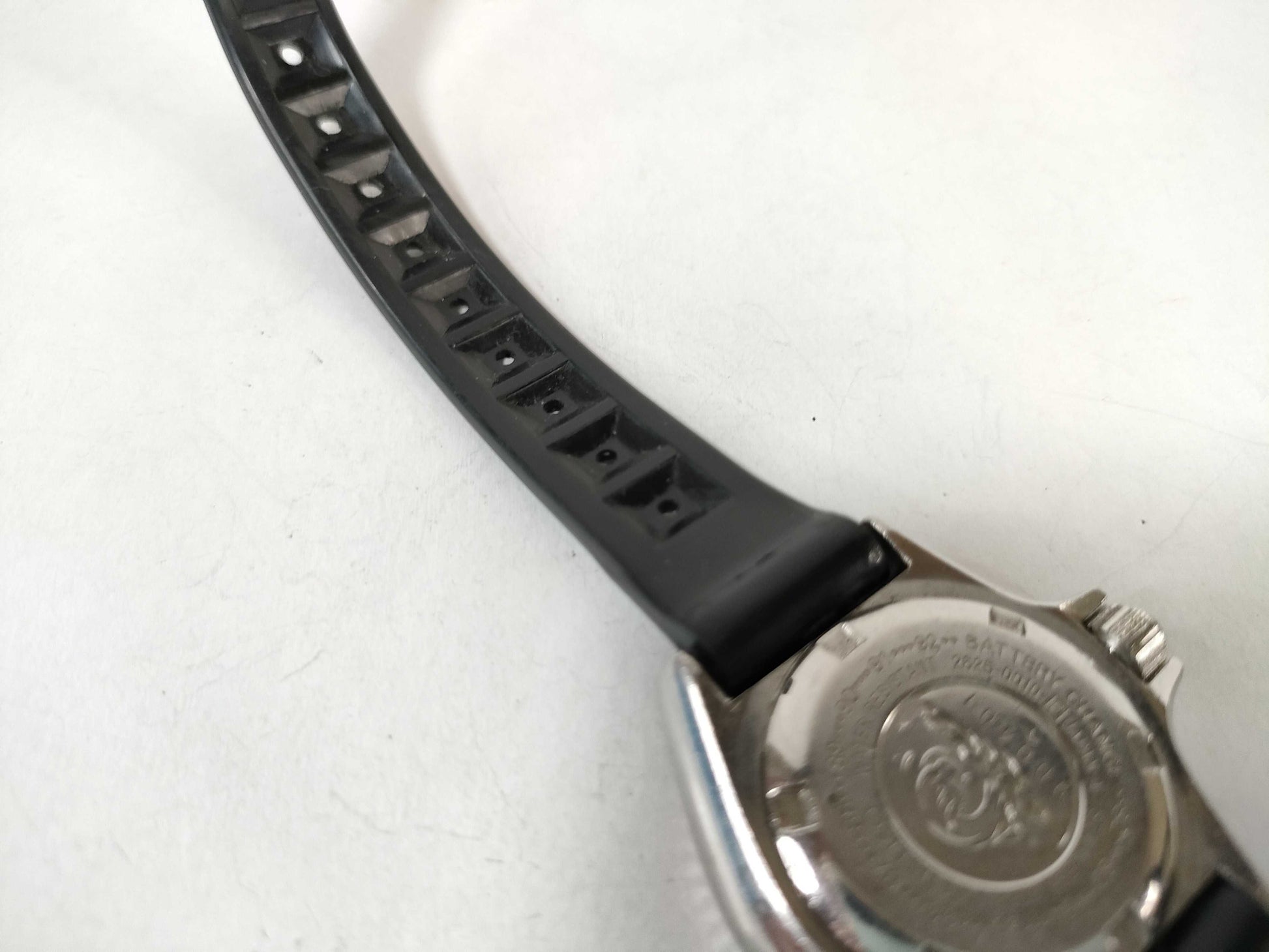 SEIKO 2625-0010 9D0401 Quartz Black Dial Unoperated Men's Watch