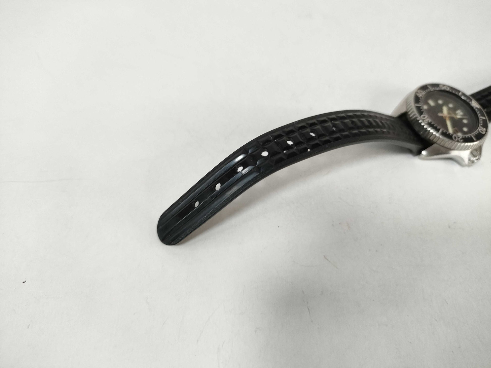 SEIKO 2625-0010 9D0401 Quartz Black Dial Unoperated Men's Watch