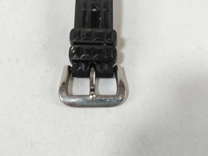SEIKO 2625-0010 9D0401 Quartz Black Dial Unoperated Men's Watch
