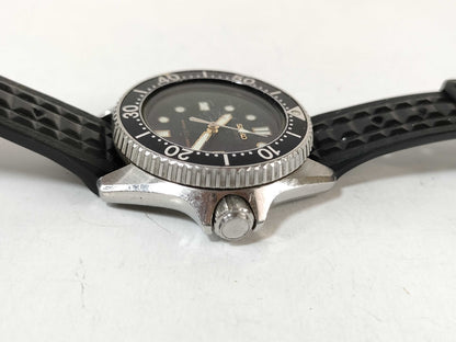 SEIKO 2625-0010 9D0401 Quartz Black Dial Unoperated Men's Watch