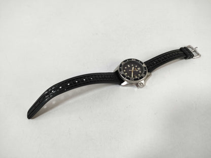 SEIKO 2625-0010 9D0401 Quartz Black Dial Unoperated Men's Watch