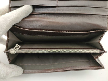 FENDI Zucca long wallet