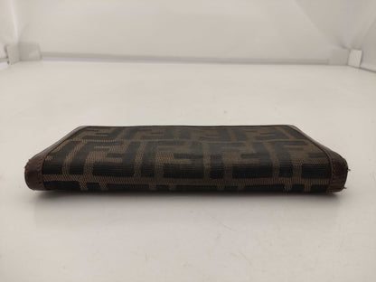 FENDI Zucca long wallet