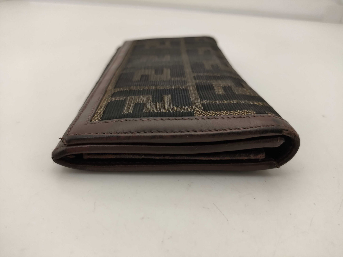 FENDI Zucca long wallet