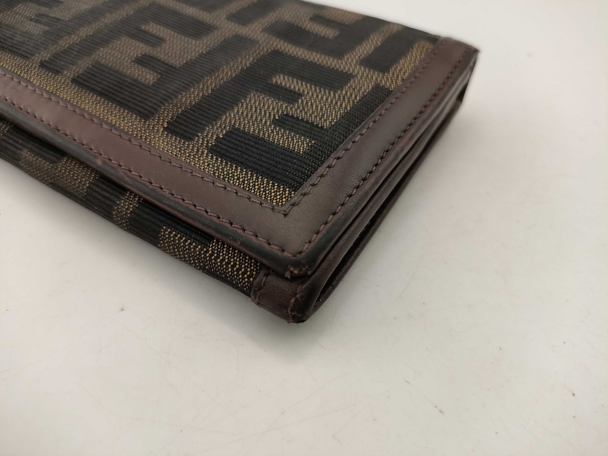 FENDI Zucca long wallet