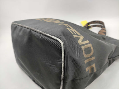 FENDI nylon bag, bottom piping condition considered, handbag