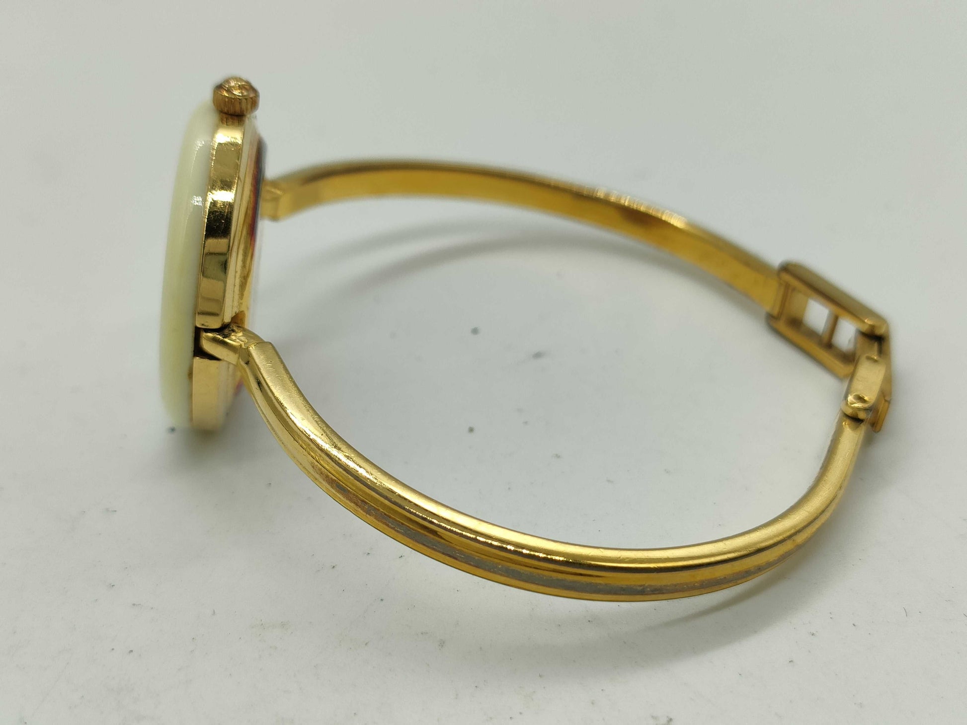 GUCCI 11/12.2 Change Bezel 1647201 Quartz Unmoving Women's Watch