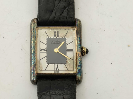 Cartier Must Tank 590005 90943 Women's Watch