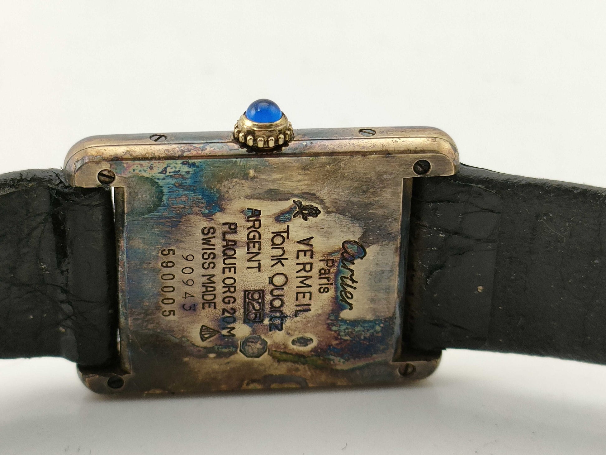 Cartier Must Tank 590005 90943 Women's Watch