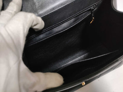 CHANEL Lambskin One-Shoulder Handbag