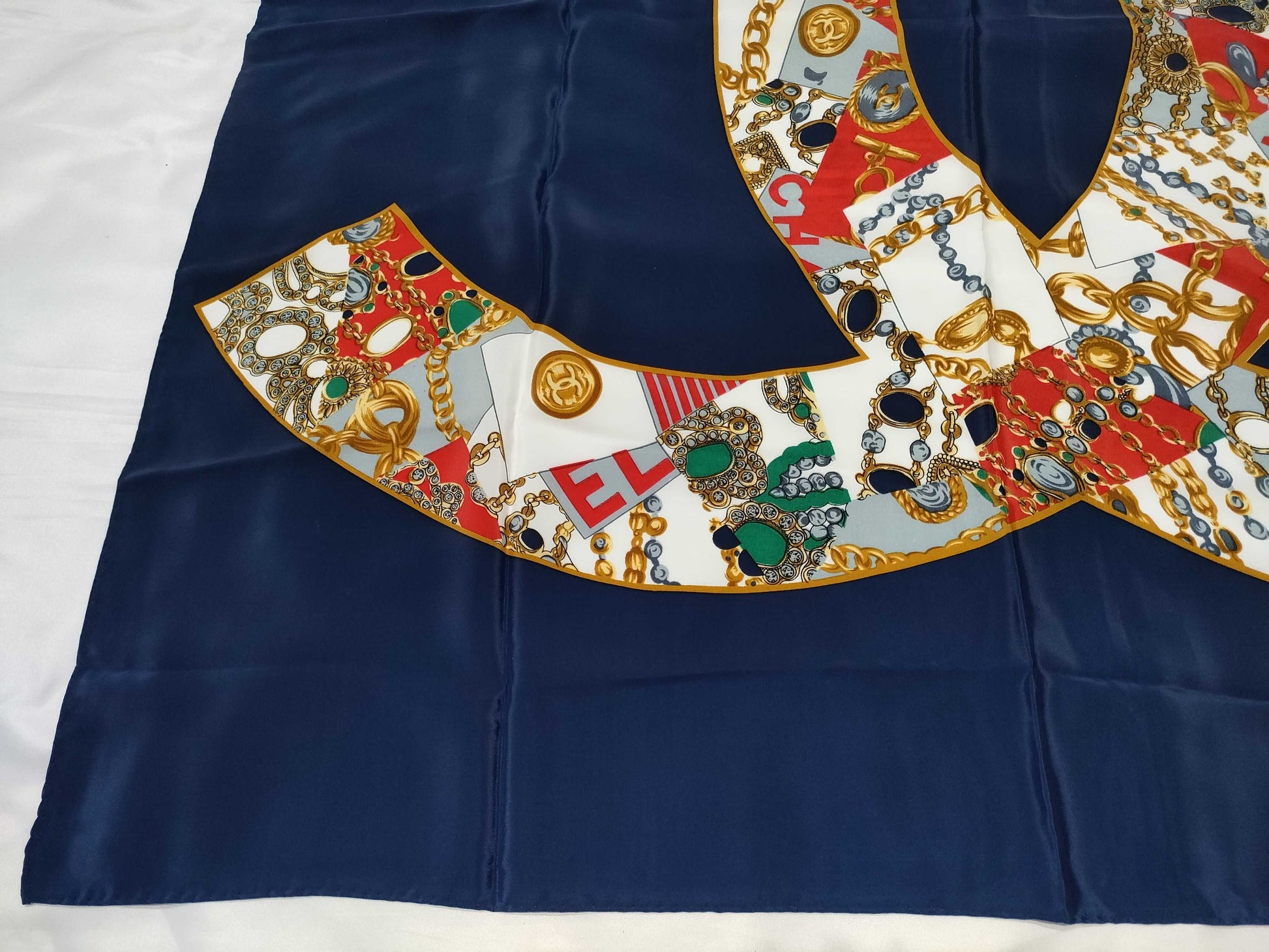 CHANEL Large Coco Jewelry Scarf