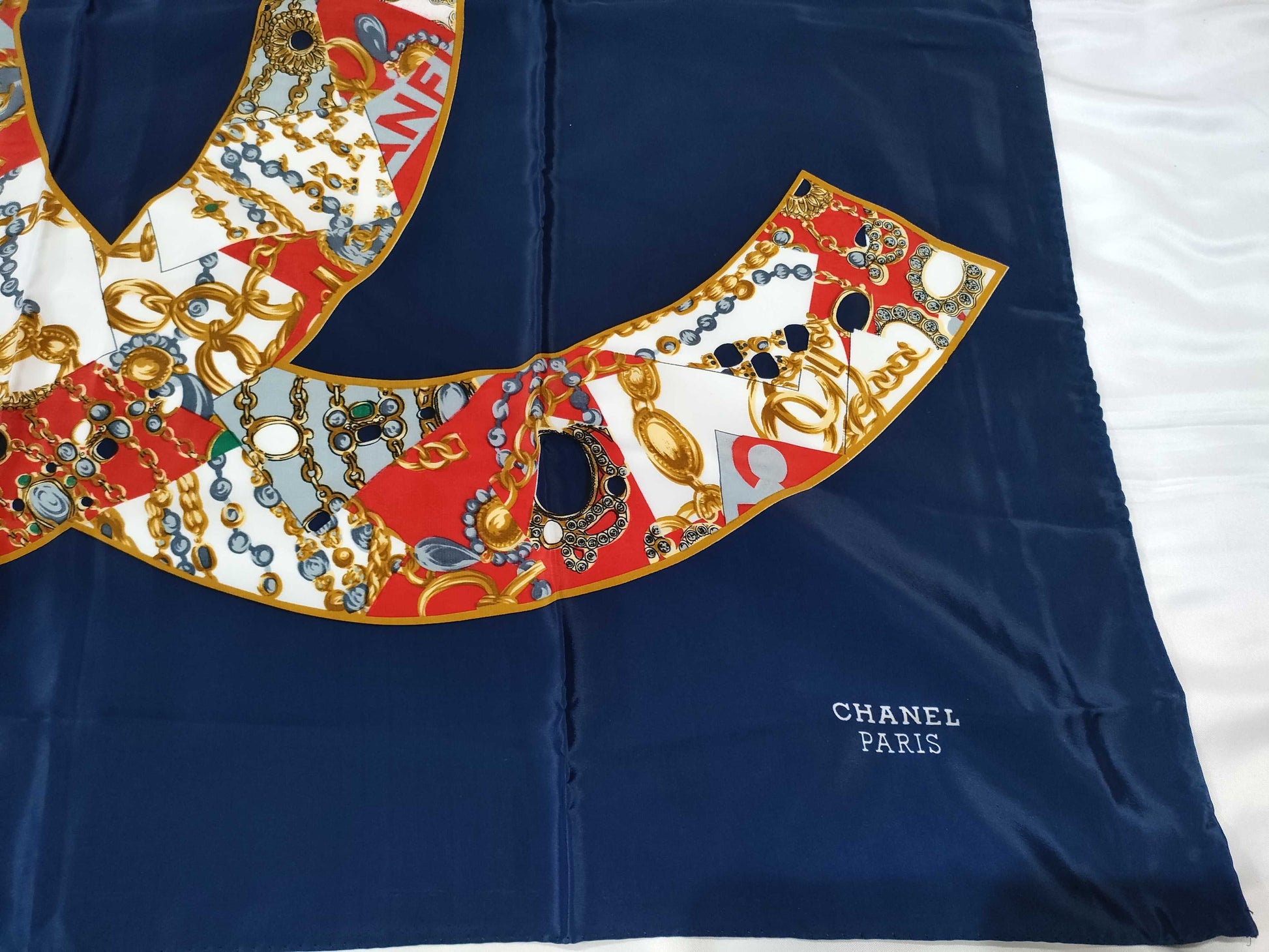 CHANEL Large Coco Jewelry Scarf