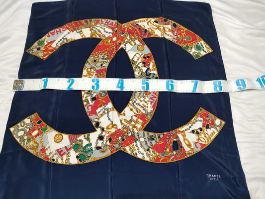 CHANEL Large Coco Jewelry Scarf