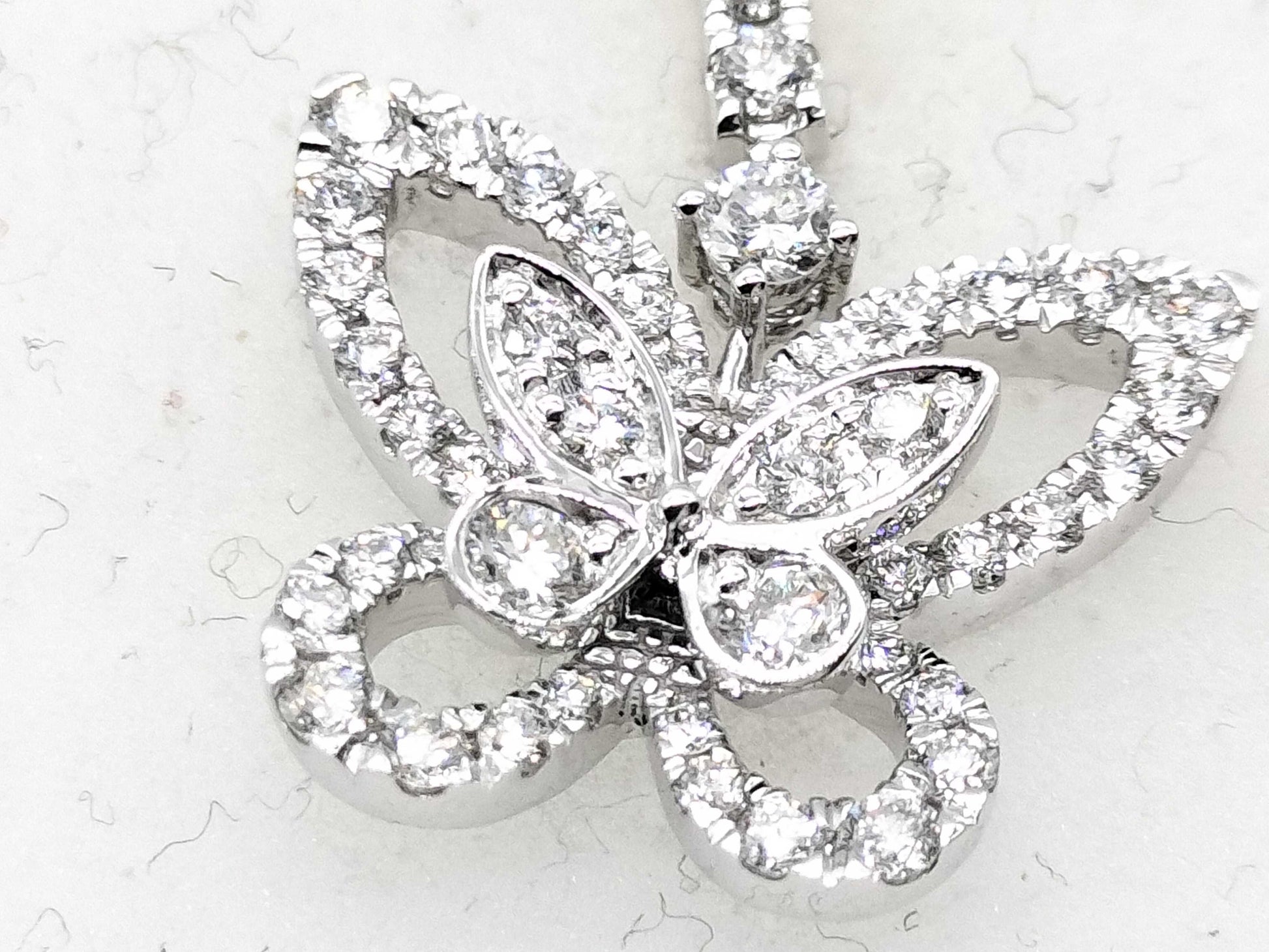 GRAFF Butterfly Diamond WG Au750 5.0g Earrings