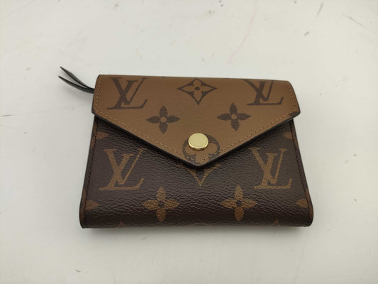 LOUIS VUITTON Monogram Reverse Victorine M81577 Wallet