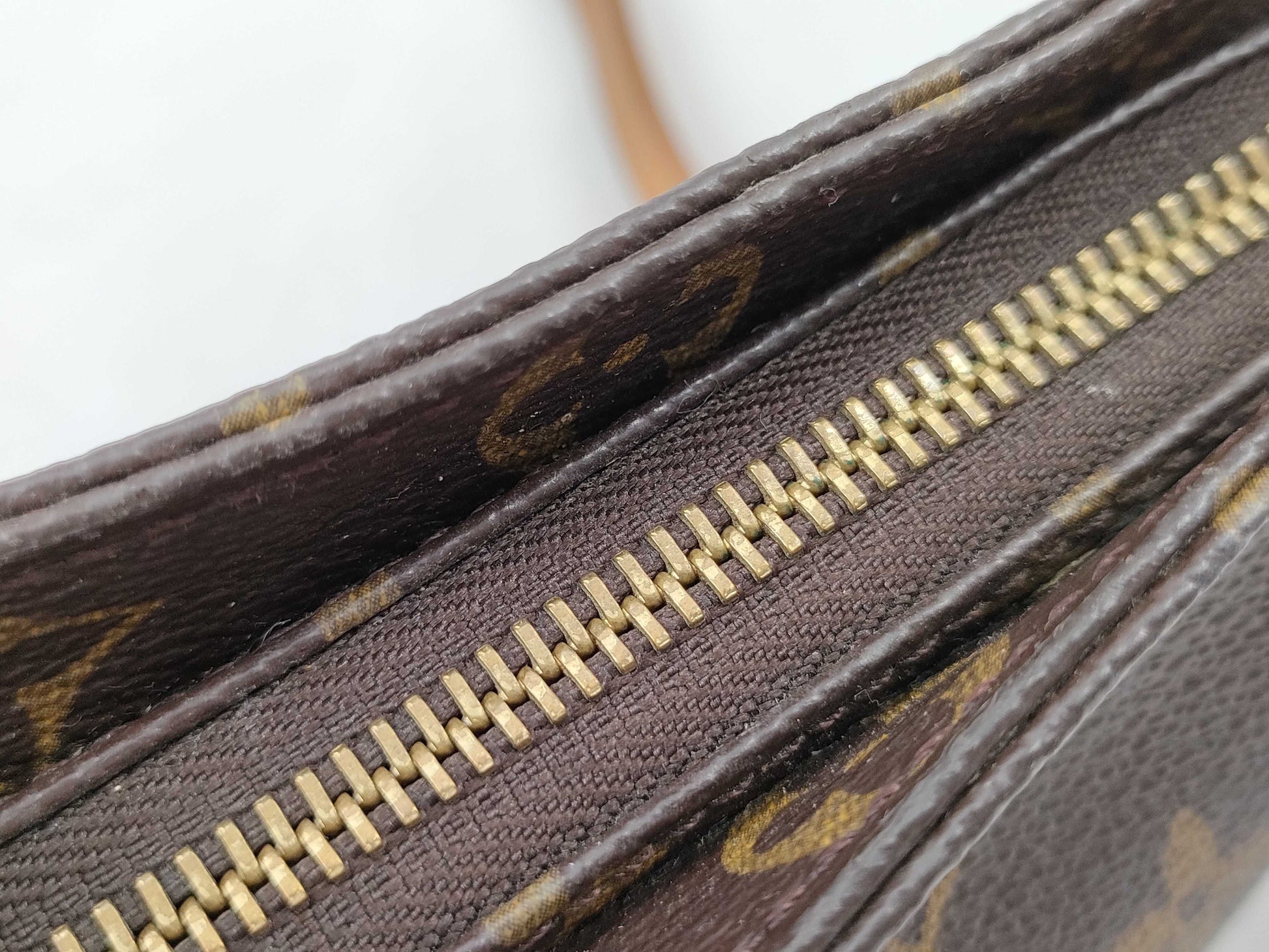 LOUIS VUITTON Monogram Trotter Shoulder Bag