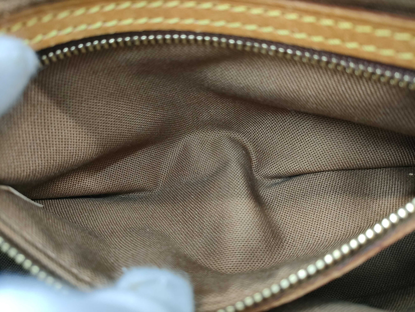 LOUIS VUITTON Monogram Trotter Shoulder Bag