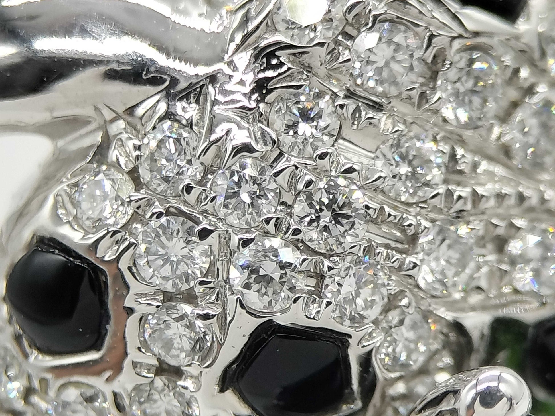 TL5.59ct G0.06ct D2.60ct K18WG 20.1g Ring 