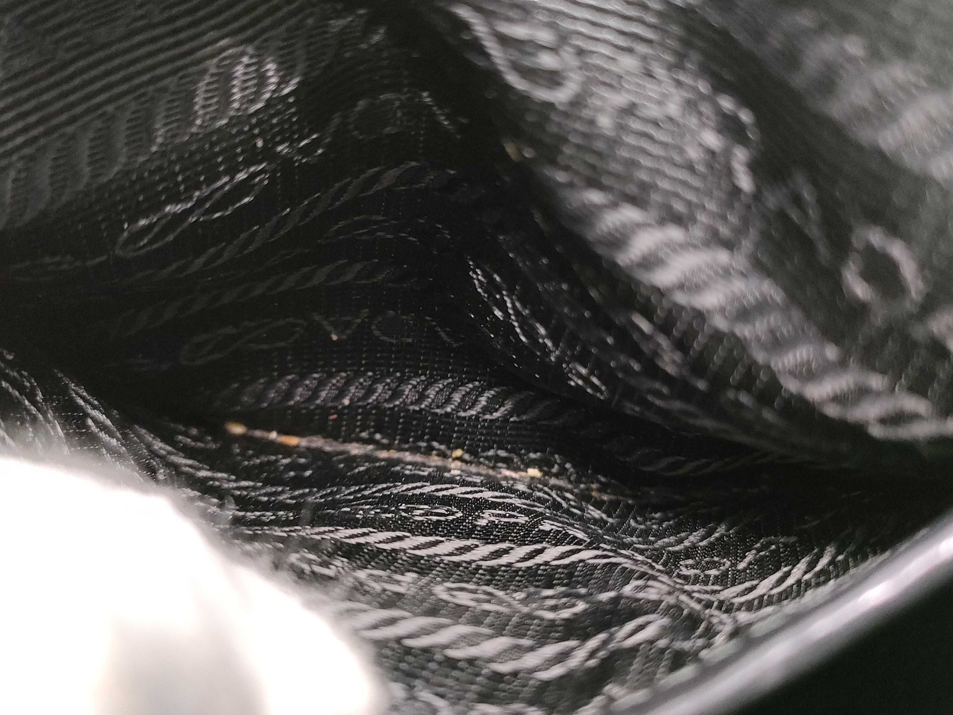 PRADA nylon shoulder bag