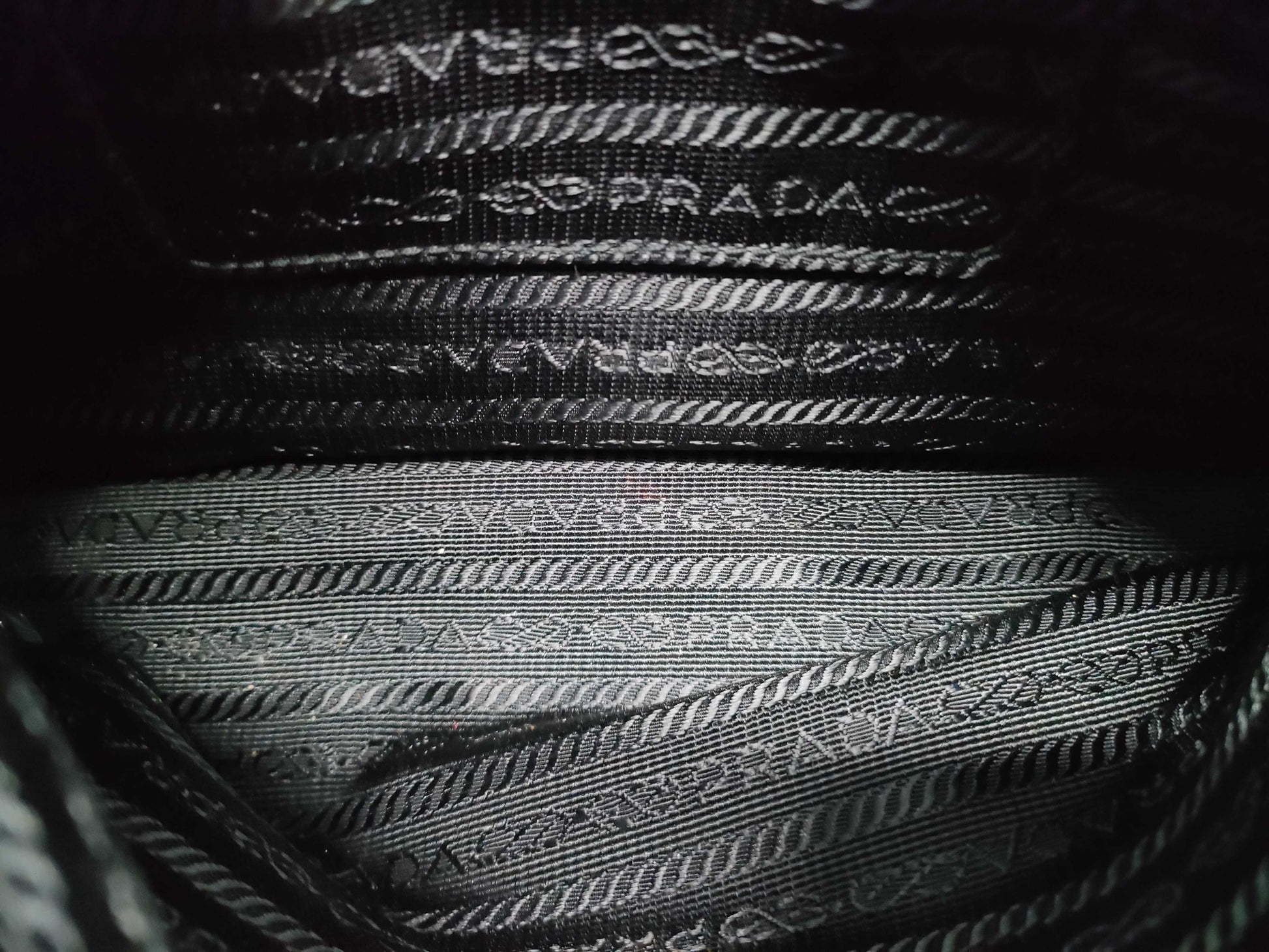 PRADA nylon shoulder bag