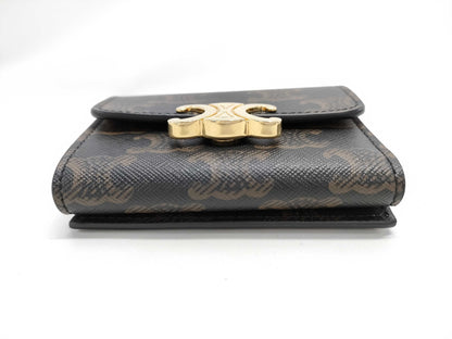 CELINE Triomphe Wallet with Coin Case *Unused Wallet
