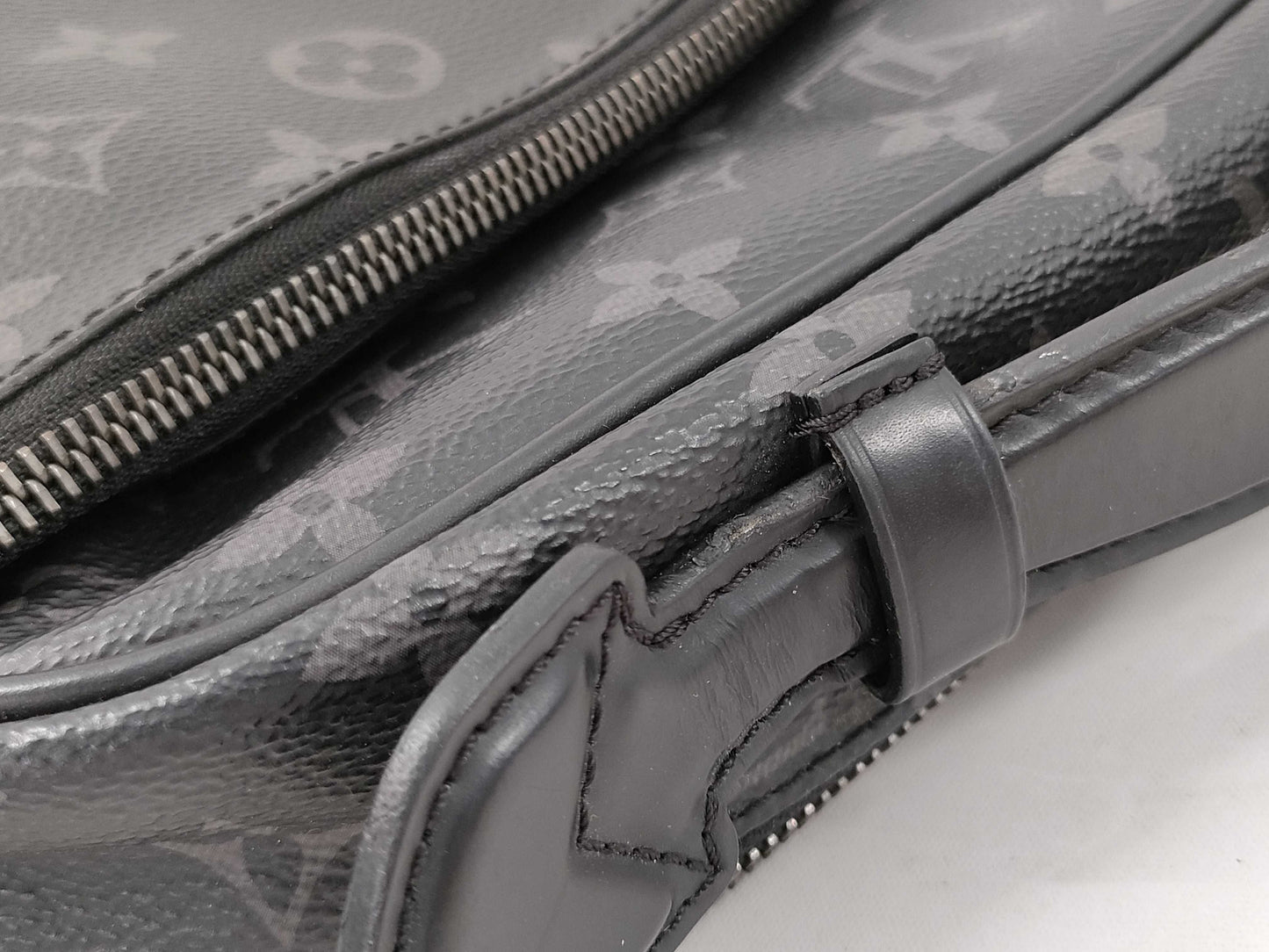 LOUIS VUITTON Damier Eclipse Bum Bag Handbag
