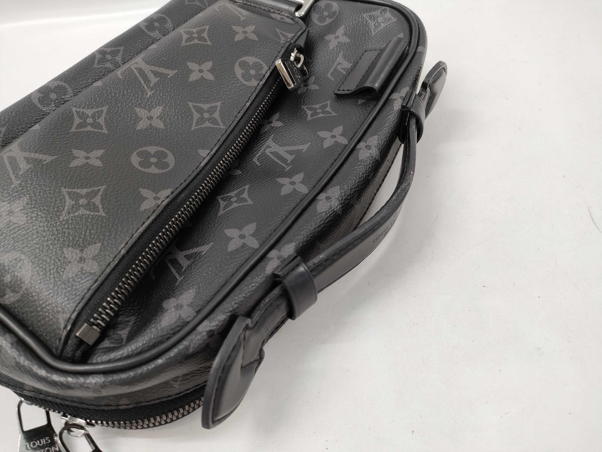 LOUIS VUITTON Damier Eclipse Bum Bag Handbag