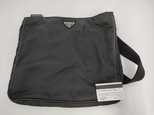 HERMES Nylon 31 Ostrich x Rouge □G G Hardware Shoulder Bag