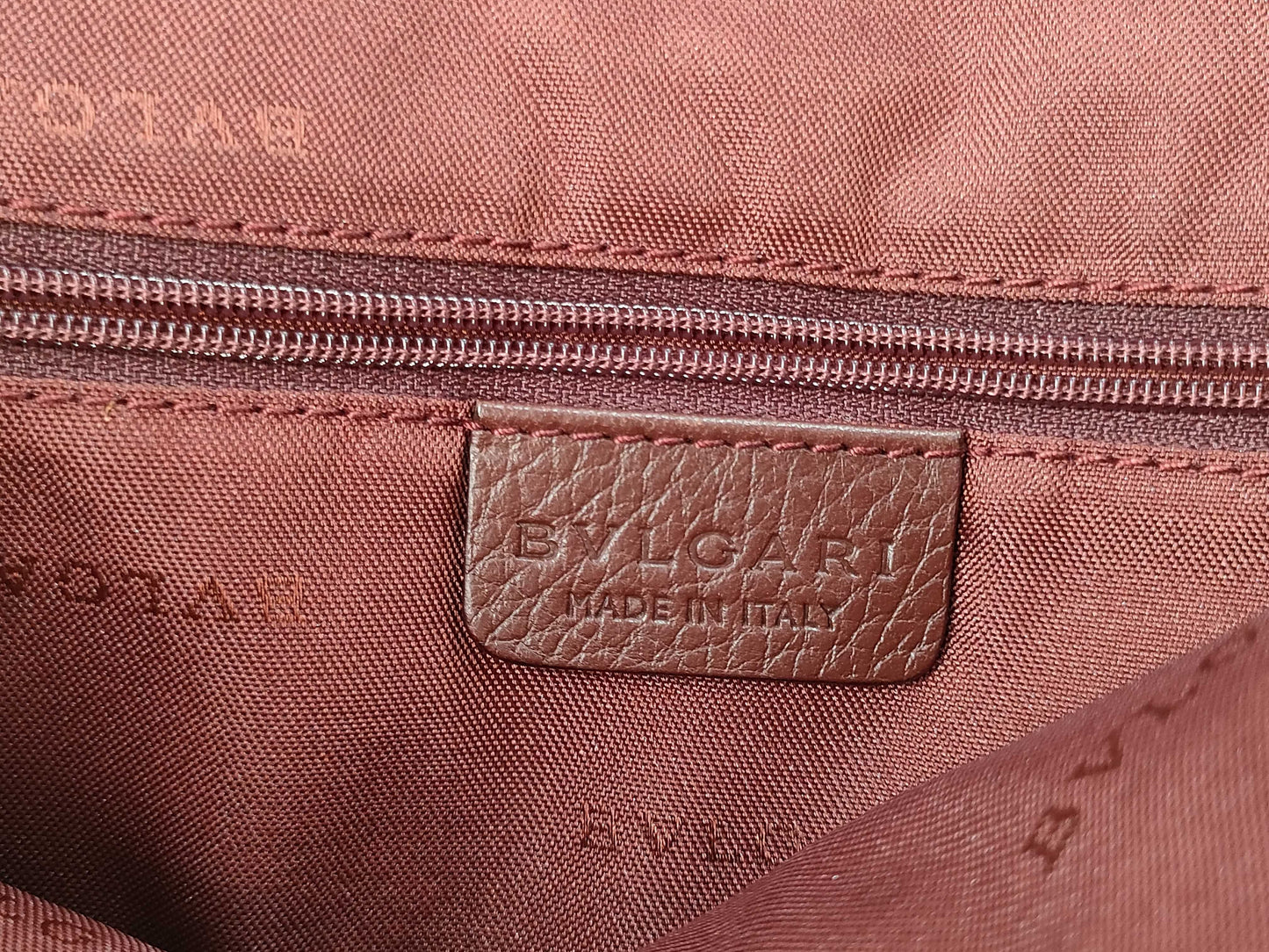 BVLGARI Canvas Shoulder Bag