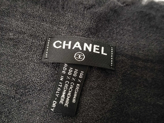 CHANEL Coco Mark Large Stole, No Tag, Other Apparel