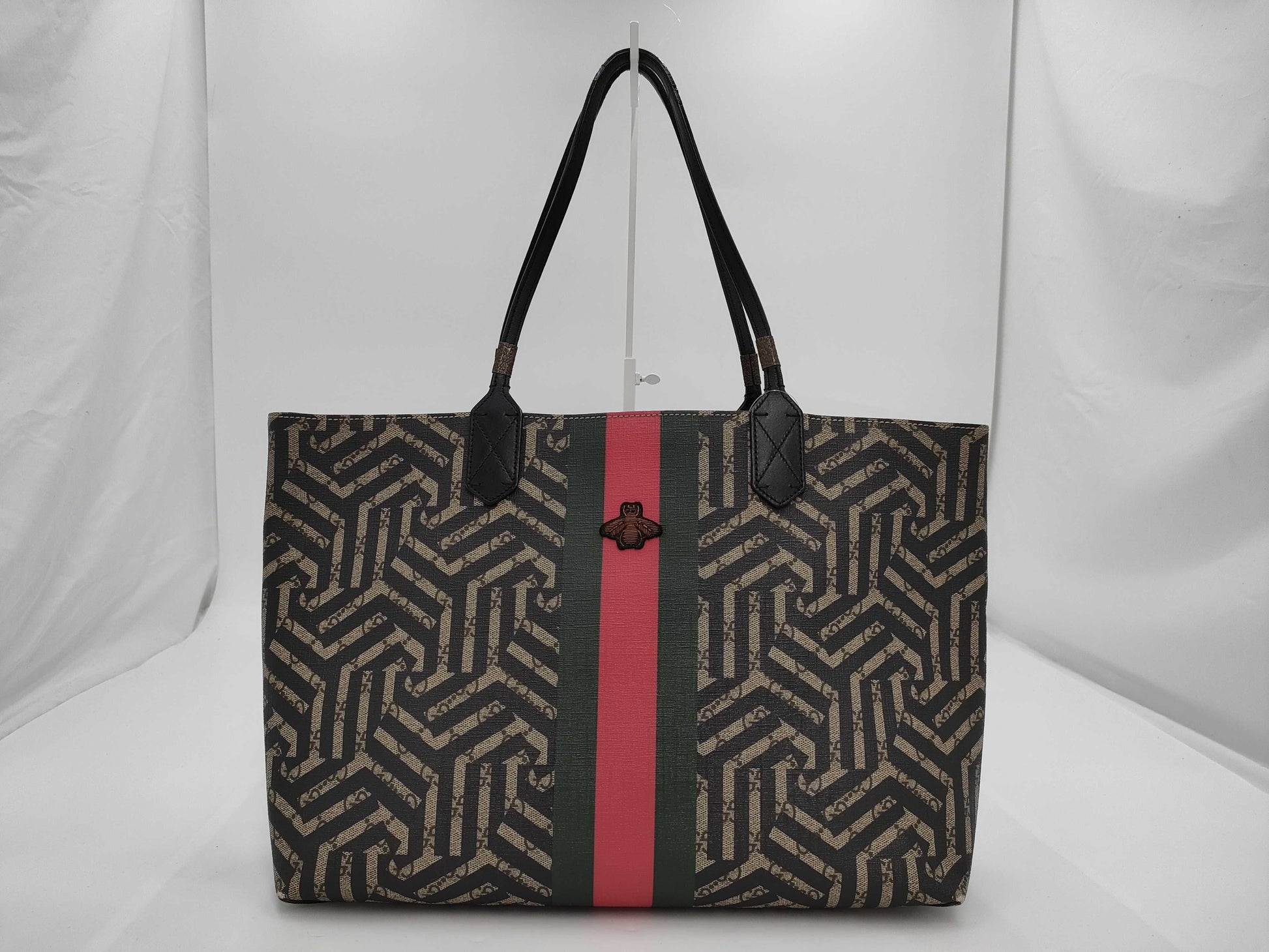 GUCCI Kaleido Web Sherry Tote Bag