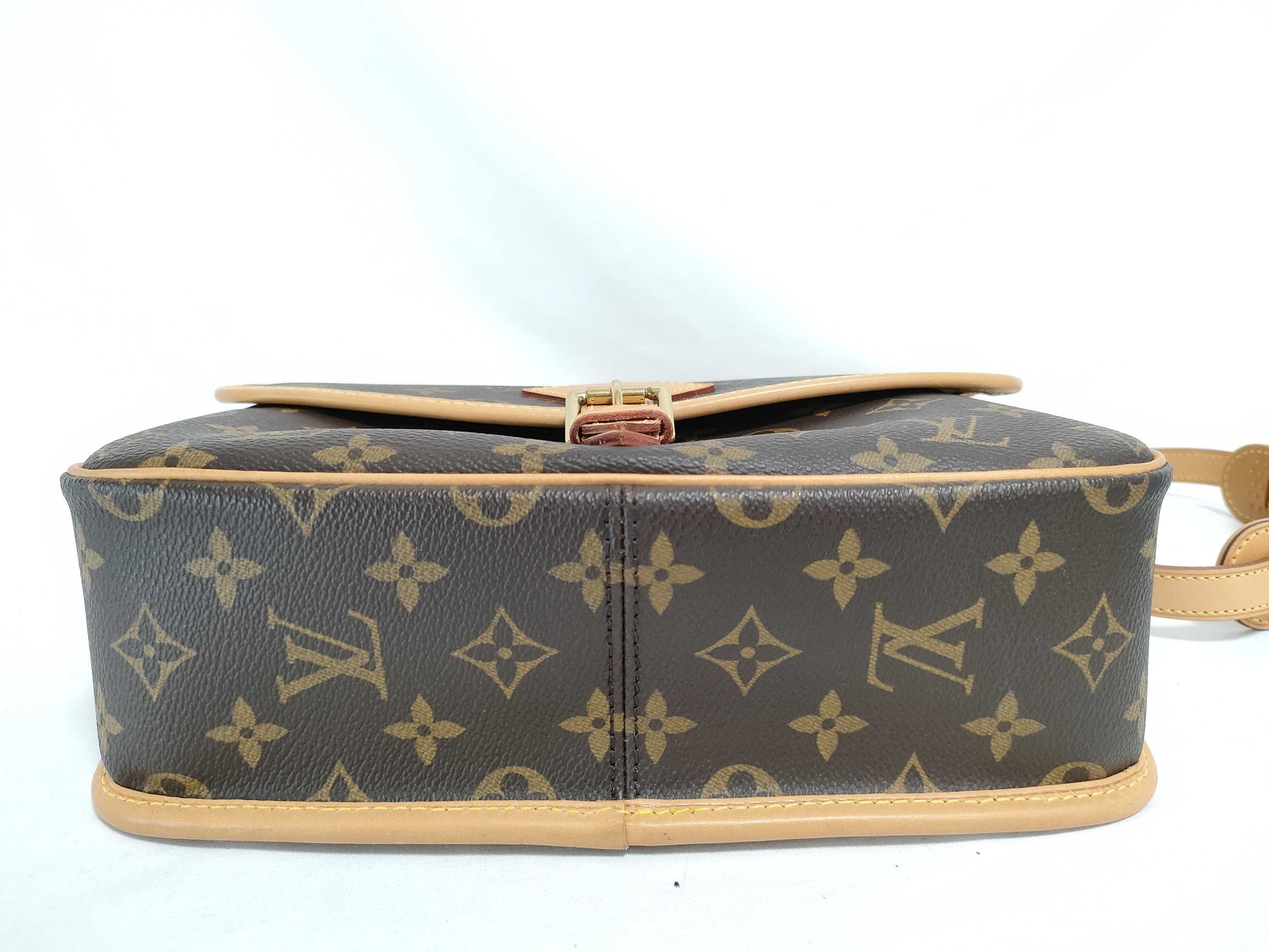 BURBERRY M42250 Monogram Mini Check Handbag Shoulder Bag