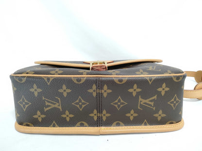 BURBERRY M42250 Monogram Mini Check Handbag Shoulder Bag