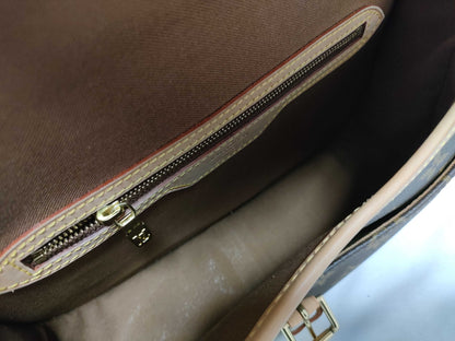 BURBERRY M42250 Monogram Mini Check Handbag Shoulder Bag