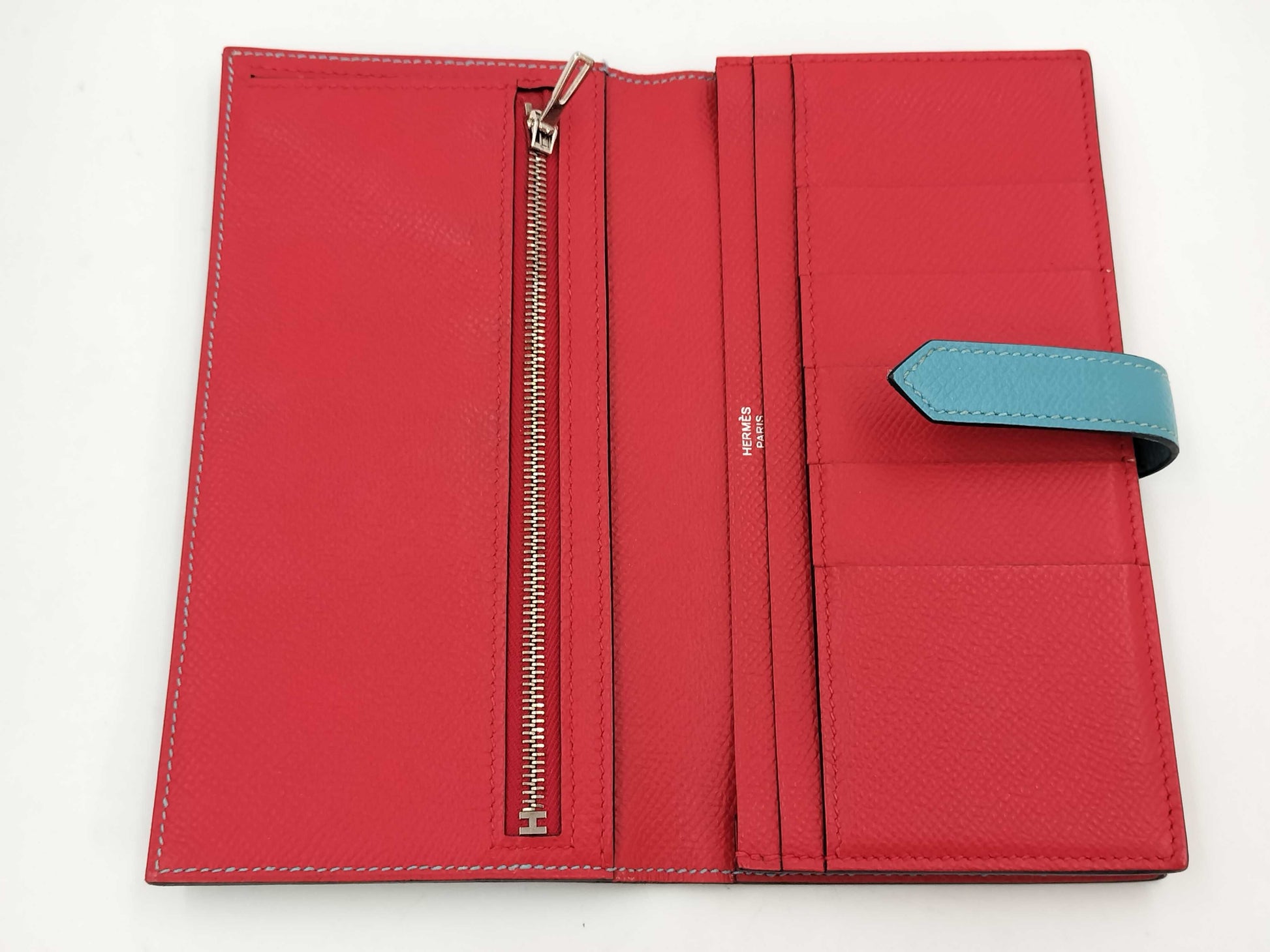 HERMES Bearn Anya Hindmarch shoulder leather wallet