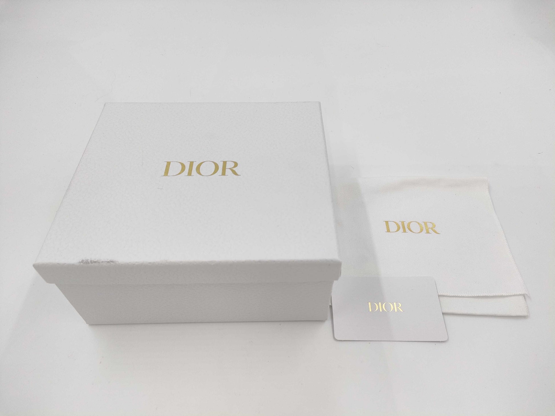 Dior Chain Shoulder Heart Leather White Shoulder Bag