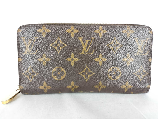 LOUIS VUITTON Monogram Zippy Wallet Monogram Wallet