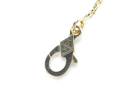 Van Cleef & Arpels Vintage Alhambra Diamond Necklace in Yellow Gold and Au750, 5.7g 