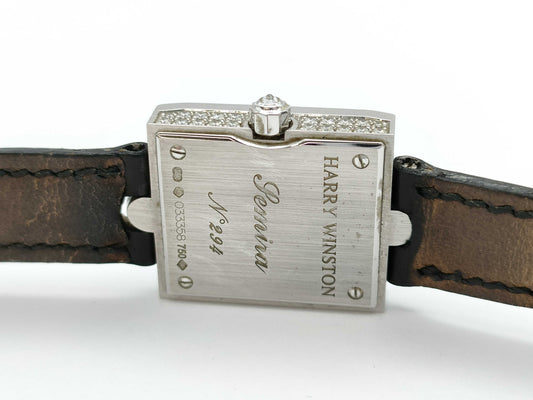 HARRY WINSTON Semira 710/LQWL 033358 294 Quartz K18 Unmoving Women's Watch