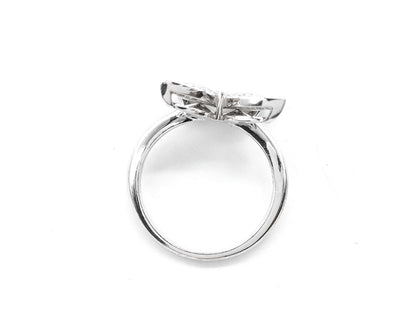 GRAFF Butterfly Pavé Diamond WG Au750 4.6g Ring 