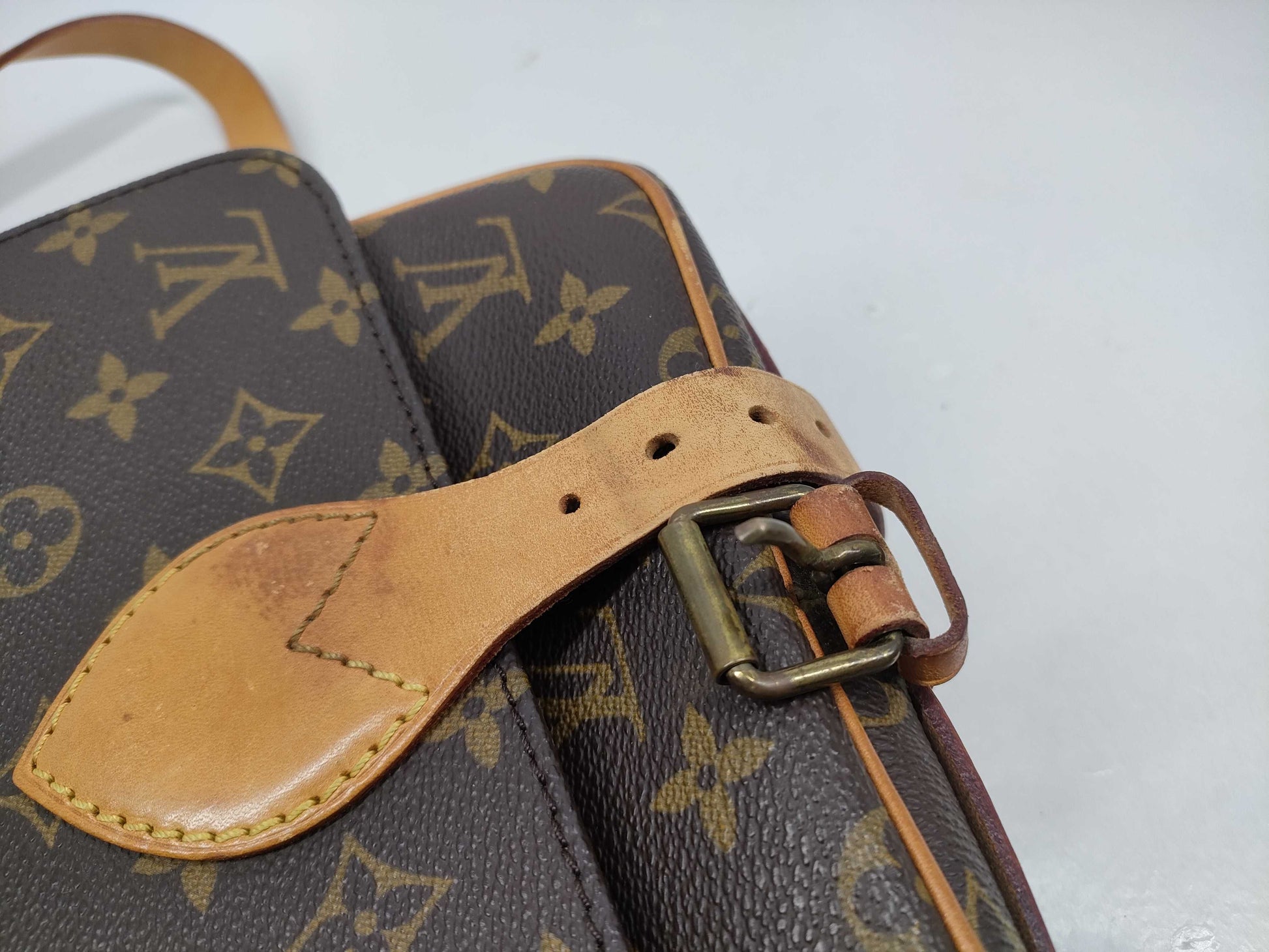 LOUIS VUITTON M51254 Monogram Mini Cartesiere Shoulder Bag