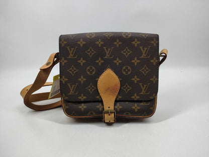 LOUIS VUITTON M51254 Monogram Mini Cartesiere Shoulder Bag