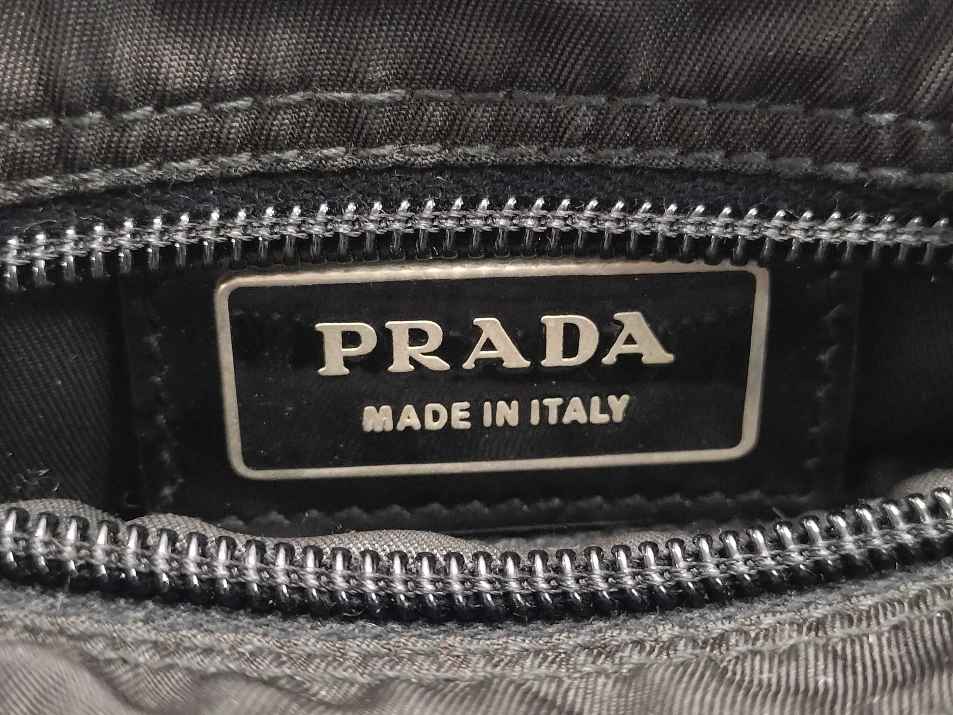 PRADA Nylon Sacoche Shoulder Bag