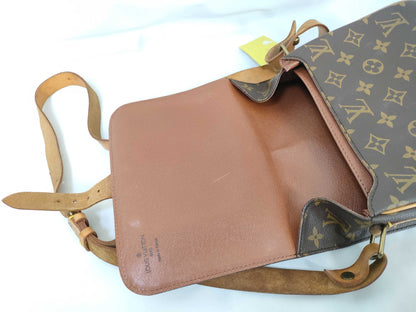 GUCCI LOUIS VUITTON M51253 Monogram Mini Cartouchiere Shoulder Bag