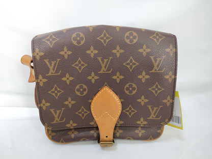 GUCCI LOUIS VUITTON M51253 Monogram Mini Cartouchiere Shoulder Bag