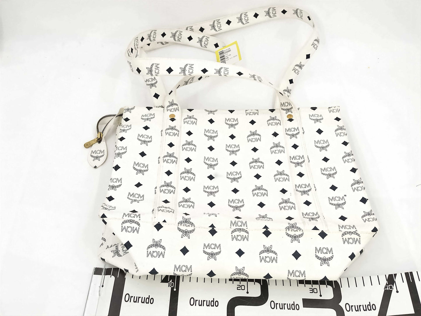MCM Hand Tote White Handbag